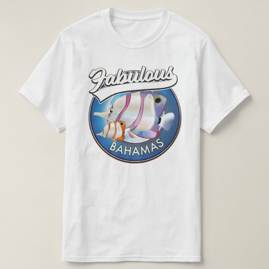 Bahama's geweldige logo t-shirt (Design voorkant)