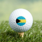 Bahamas Golf Balls, Bahamas Vlag Golfers/Patriots Golfballen (Insitu Shirt)