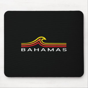 Bahamas Golven Vintage Heren Dames Meisjes Jongens Muismat