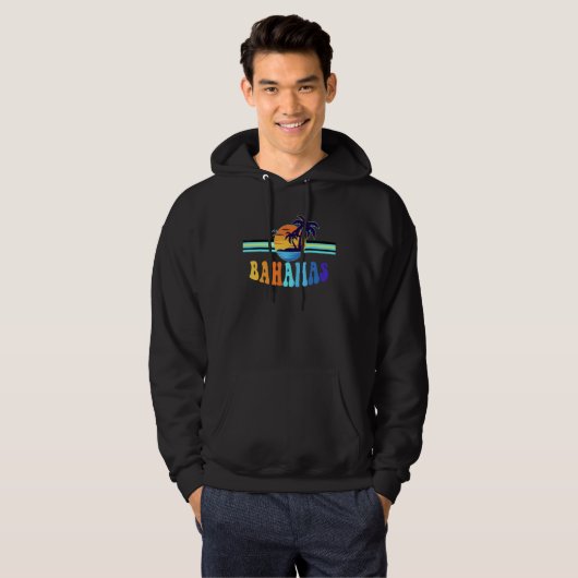 Bahamas Group Matching Family Summer Vacation Hoodie (Voorkant volledig)