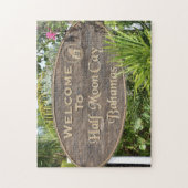 Bahamas Half Moon Cay. Legpuzzel (Verticaal)