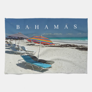Bahamas Harbour Island Beach uitzicht theedoek
