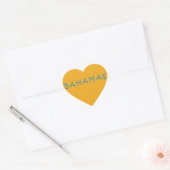 Bahamas Hart Sticker (Envelop)