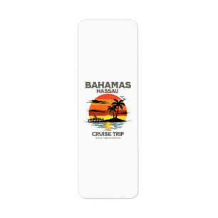 Bahama's haven-cruise zonsondergang etiket