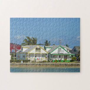 Bahama's huizen uitzicht puzzel