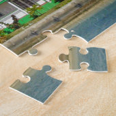 Bahama's huizen uitzicht puzzel legpuzzel (Zijkant)