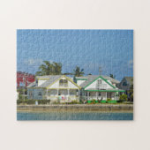 Bahama's huizen uitzicht puzzel legpuzzel (Horizontaal)