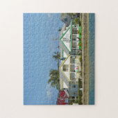 Bahama's huizen uitzicht puzzel legpuzzel (Verticaal)