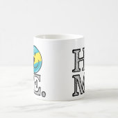 Bahamas is thuisglimlachende vlaggenhuisWarmer Koffiemok (Center)