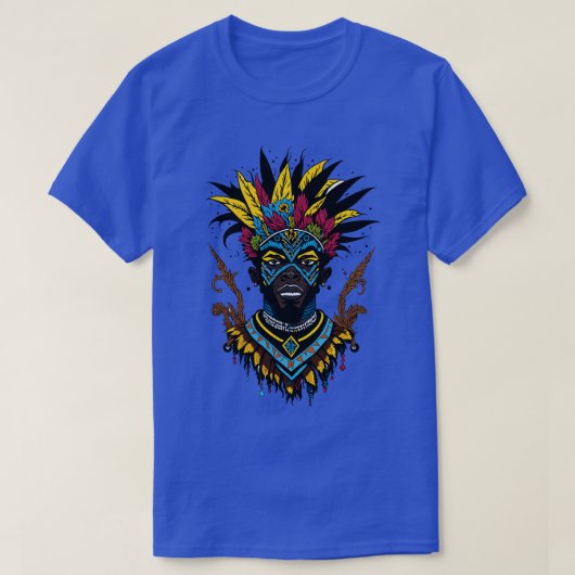 Bahamas junkanoo mannen t-shirt (Design voorkant)