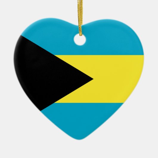 Bahamas Keramisch Ornament (Voorkant)