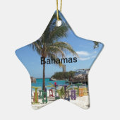 Bahamas Keramisch Ornament (Links)