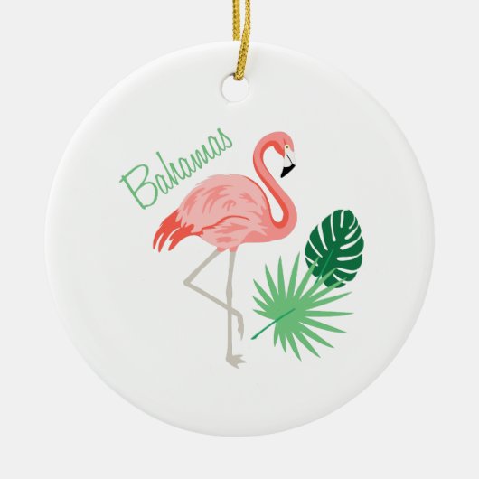 Bahamas Keramisch Ornament (Voorkant)