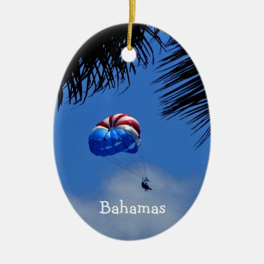 Bahamas Keramisch Ornament (Voorkant)