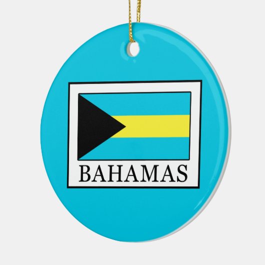 Bahamas Keramisch Ornament (Links)