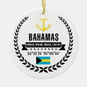 Bahamas Keramisch Ornament (Voorkant)