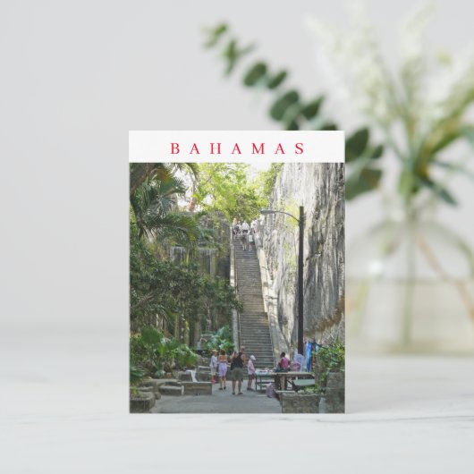 Bahamas Koningin-Trap gezichtspostkaart Briefkaart (Staand voorkant)