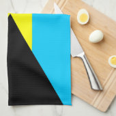 Bahama's land vlag handdoek (Quarter Fold)
