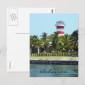 bahamas lichthuis briefkaart (Voorkant / Achterkant)