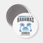Bahamas Magneet (Voorkant / Achterkant)