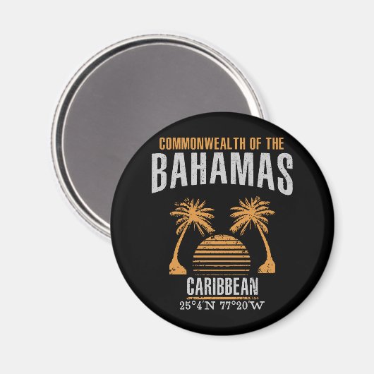 Bahamas Magneet (Voorkant / Achterkant)