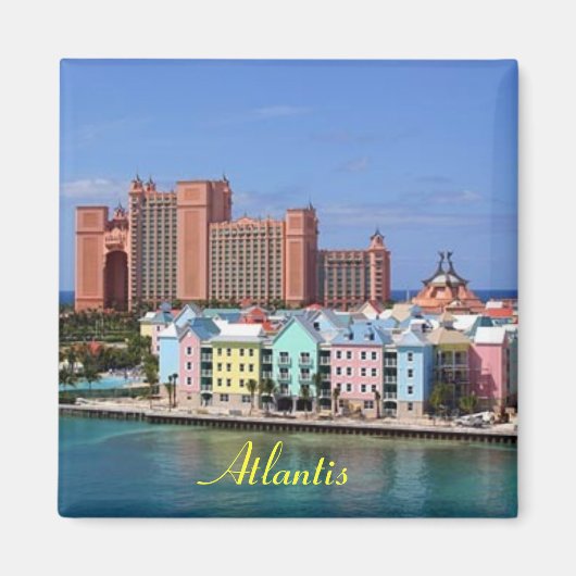 Bahamas magneet (Voorkant)