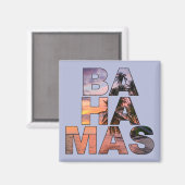 BAHAMAS MAGNEET (Voorkant / Achterkant)