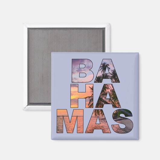 BAHAMAS MAGNEET (Voorkant / Achterkant)