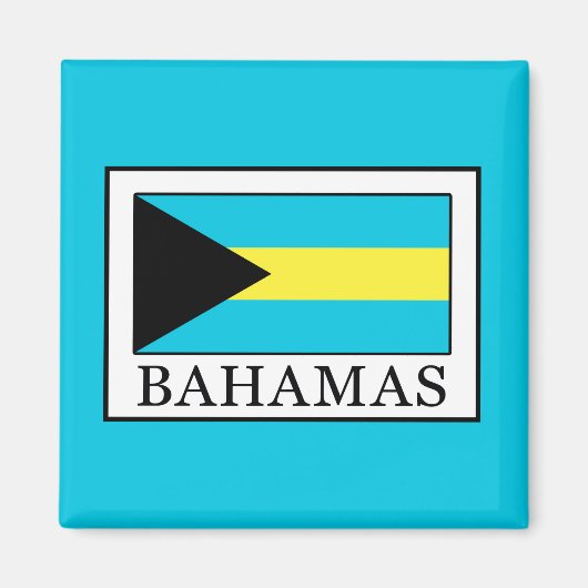 Bahamas Magneet (Voorkant)