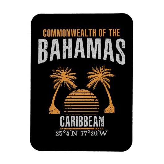 Bahamas Magneet (Verticaal)