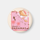Bahama's magneet vakantie cruise Bahama's kaart Co (Voorkant)