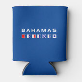 Bahamas Maritime Nautical Signal markeert Donkere Blikjeskoeler (Voorkant)