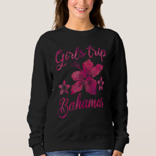Bahamas Meisjesreis Hibiscus Weekend Zomer Vakanti Trui