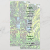 Bahama's - Menu Tropische waterval (Voorkant / Achterkant)