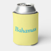Bahama's met wapen (Caribisch paradijs) Blikjeskoeler (Blikje Achterkant)