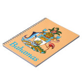 Bahama's met wapen (Caribisch paradijs) Notitieboek (Linkerzijde)