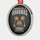 Bahamas Metalen Ornament (Links)