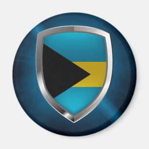 Bahamas Mettalic Emblem Magneet