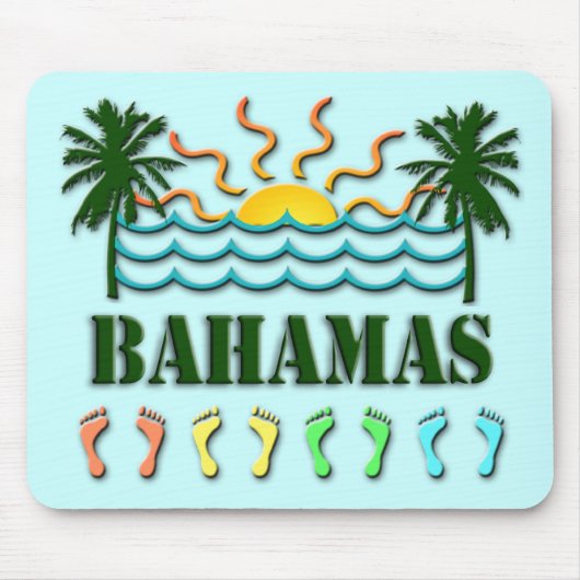Bahamas Mousepad Muismat (Voorkant)