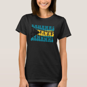 Bahamas Nassau Beach Palm Trees Vacation_1 T-shirt
