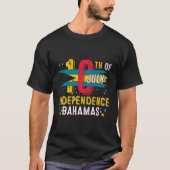 Bahama's Onafhankelijkheidsdag Shirt Bahama's 50st (Voorkant)