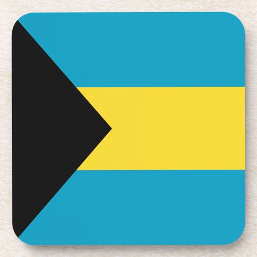 Bahamas-Onderzetter Drankjes Onderzetter (Voorkant)