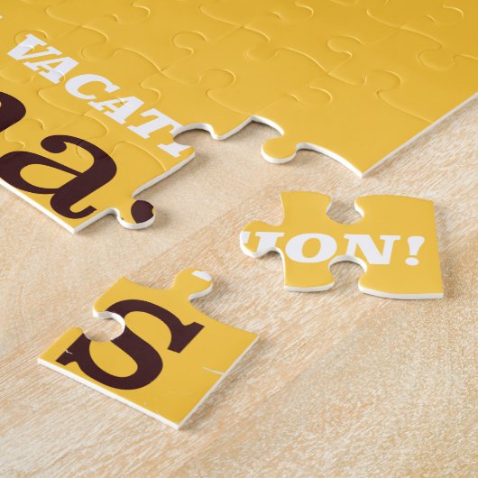 Bahamas  oude reisafdruk. legpuzzel (Zijkant)