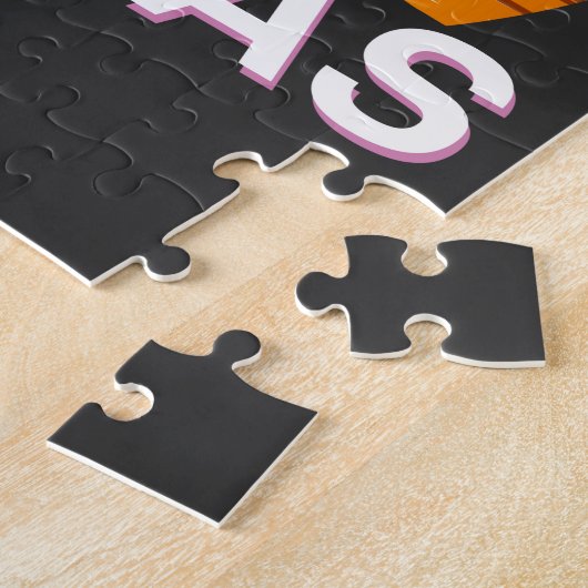 Bahamas  Palm Trees Summer Beach Legpuzzel (Zijkant)