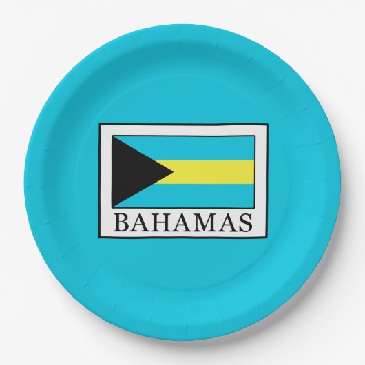 Bahamas Papieren Bordje (Voorkant)