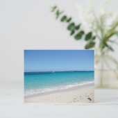 Bahamas Paradiuseiland Strand Briefkaart (Staand voorkant)