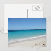 Bahamas Paradiuseiland Strand Briefkaart (Voorkant / Achterkant)