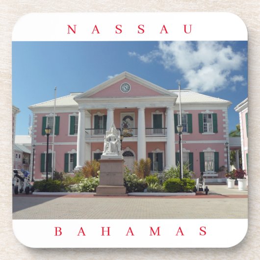 Bahama's Parlementsgebouw uitzicht onderzetters (Voorkant)