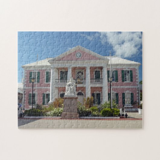 Bahama's Parlementsgebouw uitzicht puzzel (Horizontaal)