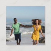 Bahamas Paspoort Huwelijk QR Informatiekaartje (Achterkant)